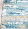 Safavieh Skyler SKY548J Teal / Gold Area Rug Detail