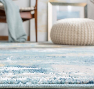 Safavieh Skyler SKY548J Teal / Gold Area Rug Detail