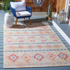 Safavieh Summer SMR420 Ivory / Red Area Rug Room Scene Feature