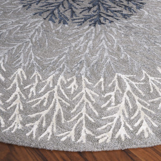 Safavieh Soho SOH257F Grey / Ivory Area Rug Detail