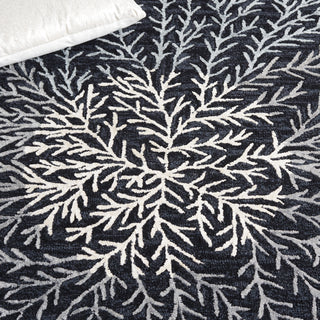 Safavieh Soho SOH257Z Black / Ivory Area Rug Detail