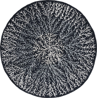 Safavieh Soho SOH257Z Black / Ivory Area Rug Round