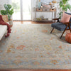Safavieh Samarkand SRK129M Blue / Grey Area Rug Room Scene