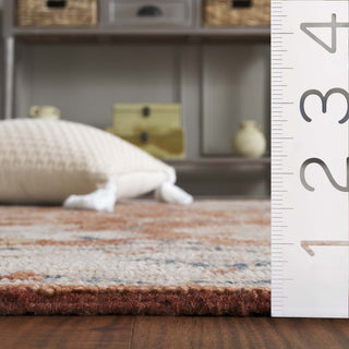 Safavieh Samarkand SRK185P Rust / Beige Area Rug Detail