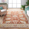 Safavieh Samarkand SRK185P Rust / Beige Area Rug Room Scene Feature