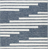 Safavieh Striped Kilim STK514N Navy / Ivory Area Rug Square