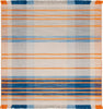 Safavieh Striped Kilim STK701B Beige / Blue Area Rug Square