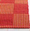 Safavieh Striped Kilim STK801Q Red / Rust Area Rug Detail