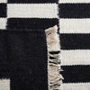 Safavieh Striped Kilim STK805Z Black / Ivory Area Rug Backing