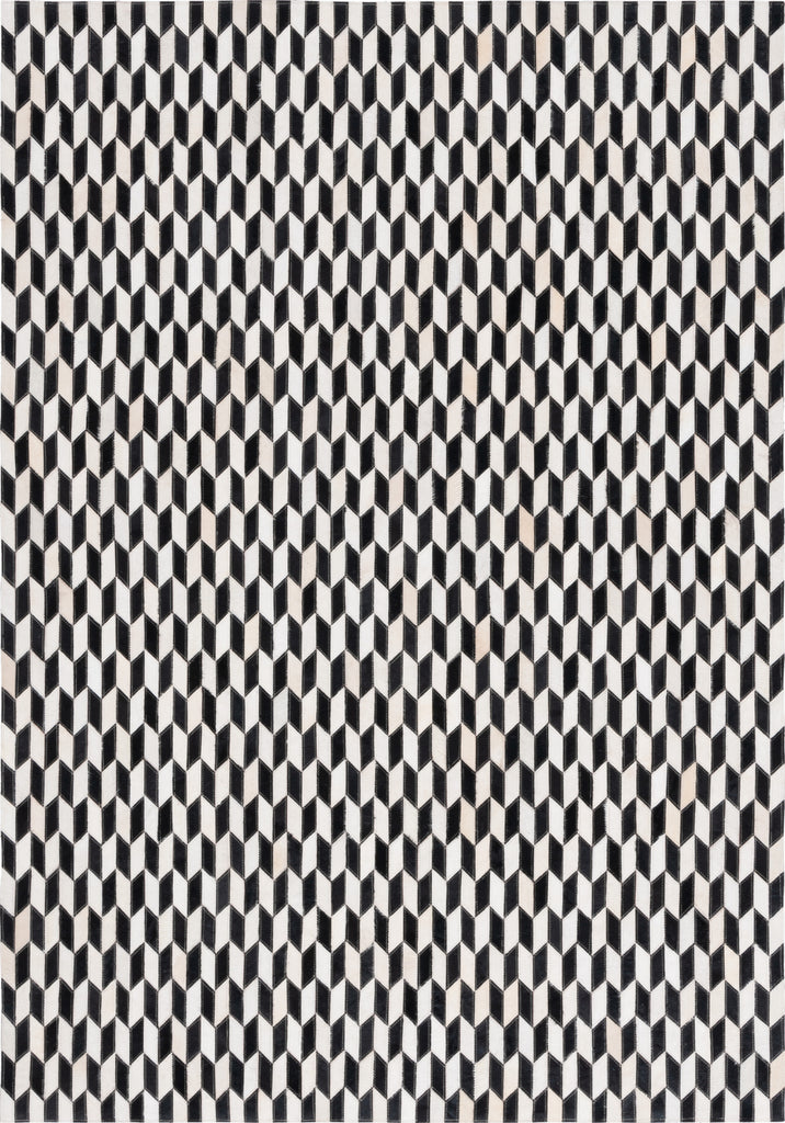 Safavieh Studio Leather STL108A Ivory / Black Area Rug main image