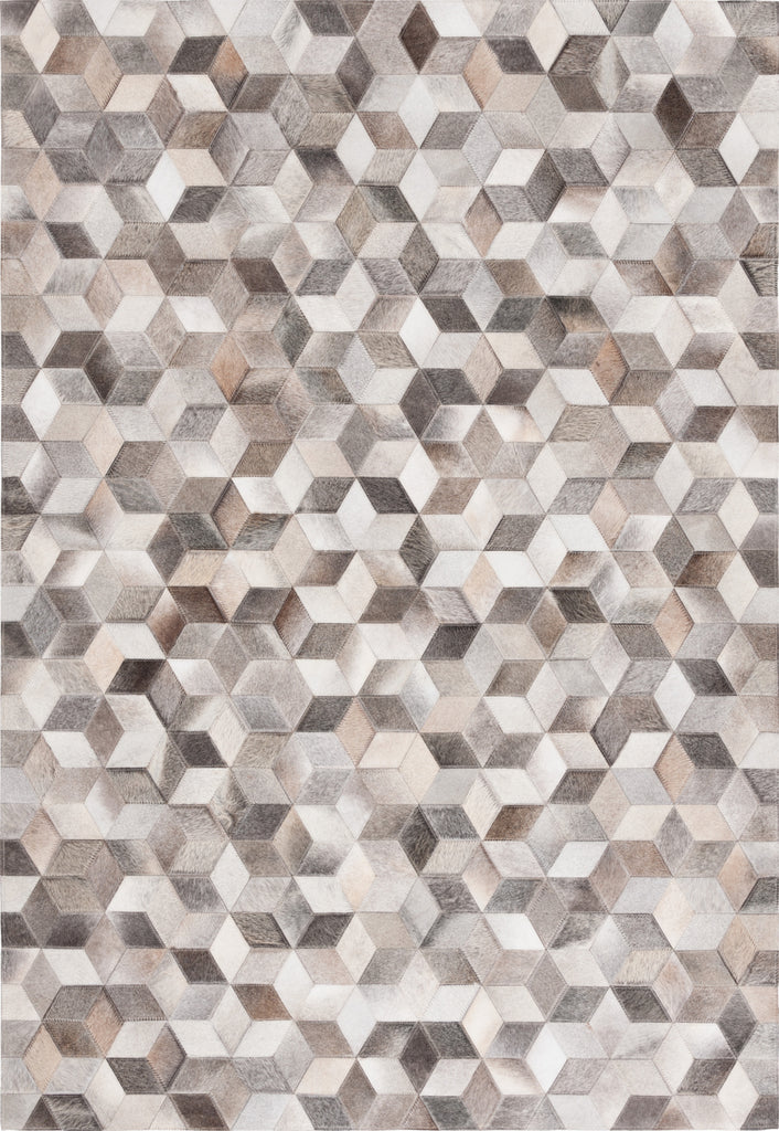 Safavieh Studio Leather STL110F Grey / Light Brown Area Rug main image