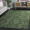 Safavieh Studio Leather STL111Y Green Area Rug Room Scene