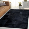 Safavieh Studio Leather STL174Z Black Area Rug Room Scene