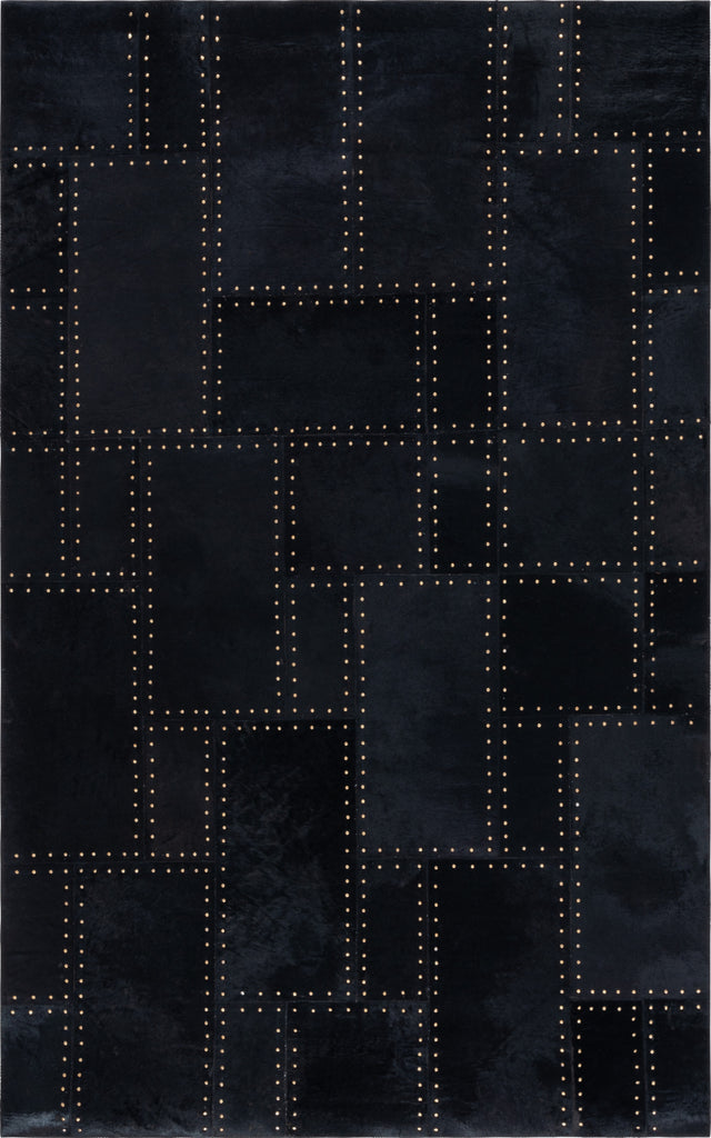 Safavieh Studio Leather STL174Z Black Area Rug main image