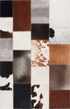 Safavieh Studio Leather STL823T Brown / Ivory Area Rug main image