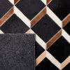 Safavieh Studio Leather STL901Z Black / Brown Area Rug Backing