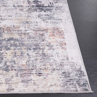 Safavieh Santa Monica STM318 Beige / Charcoal Machine Washable Area Rug