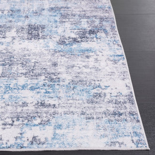 Safavieh Santa Monica STM346 Ivory / Blue Machine Washable Area Rug