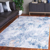 Safavieh Santa Monica STM386 Ivory / Dark Blue Machine Washable Area Rug