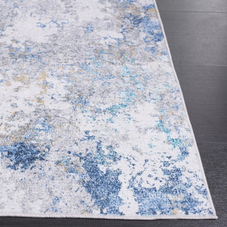 Safavieh Santa Monica STM386 Ivory / Blue Machine Washable Area Rug