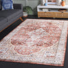 Safavieh Santa Monica STM556 Rust / Gold Machine Washable Area Rug