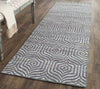 Safavieh Straw Patch STP212 Blue / Multi Area Rug Room Scene Feature