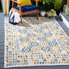 Safavieh Sunrise SUN622 Ivory / Blue Gold Area Rug Room Scene Feature