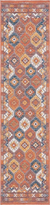 Safavieh Sunrise SUN630 Gold / Rust Blue Area Rug