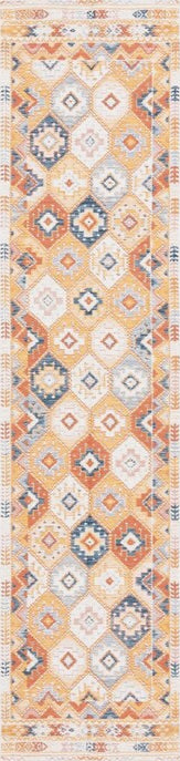 Safavieh Sunrise SUN630 Gold / Rust Blue Area Rug