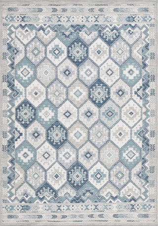 Safavieh Sunrise SUN630 Grey / Blue Ivory Area Rug