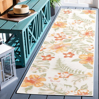 Safavieh Sunrise SUN671 Ivory / Rust Sage Area Rug Room Scene Feature