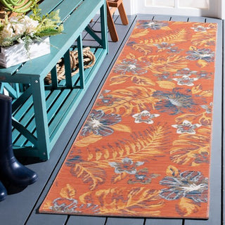 Safavieh Sunrise SUN671 Ivory / Rust Blue Area Rug