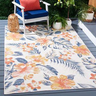 Safavieh Sunrise SUN671 Ivory / Rust Blue Area Rug