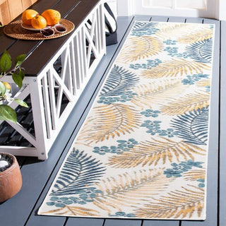 Safavieh Sunrise SUN675 Ivory / Blue Gold Area Rug Room Scene Feature