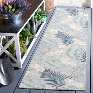 Safavieh Sunrise SUN675 Grey / Blue Ivory Area Rug Room Scene Feature