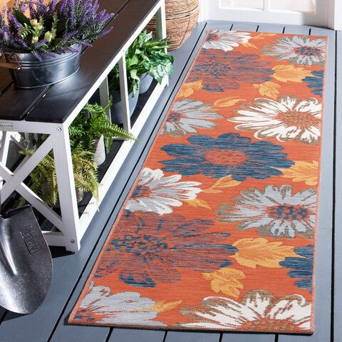 Safavieh Sunrise SUN689 Ivory / Rust Gold Area Rug