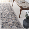 Safavieh Sutton SUT101N Navy / Beige Brown Area Rug Room Scene Feature