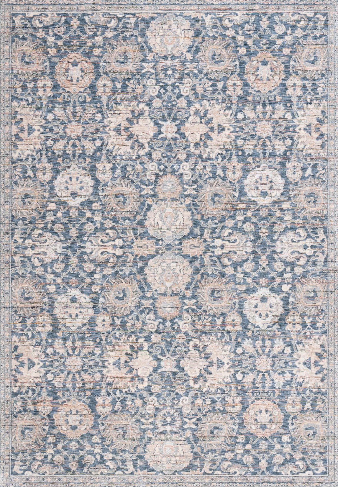 Safavieh Sutton SUT101N Navy / Beige Brown Area Rug main image