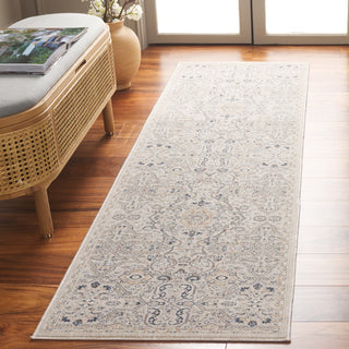 Safavieh Sutton SUT104B Beige / Navy Area Rug Room Scene Feature