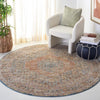 Safavieh Silverado SVD106 Blue / Rust Area Rug