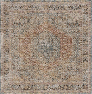 Safavieh Silverado SVD106 Blue / Rust Area Rug