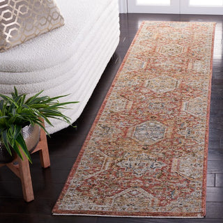 Safavieh Silverado SVD108 Rust / Blue Area Rug Room Scene Feature