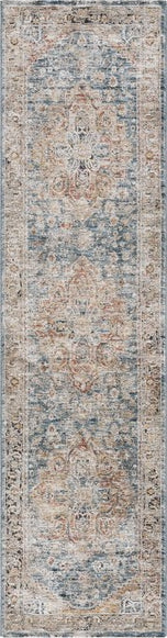 Safavieh Silverado SVD110 Blue / Rust Area Rug