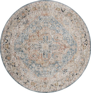 Safavieh Silverado SVD110 Blue / Rust Area Rug