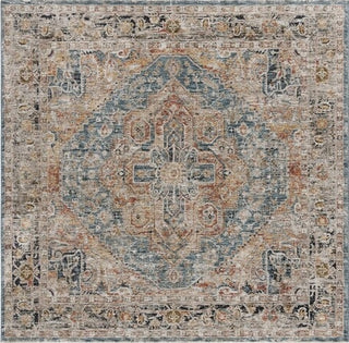 Safavieh Silverado SVD110 Blue / Rust Area Rug