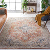 Safavieh Silverado SVD110 Rust / Blue Area Rug