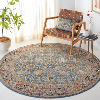 Safavieh Silverado SVD112 Blue / Rust Area Rug