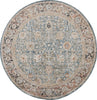 Safavieh Silverado SVD112 Blue / Rust Area Rug