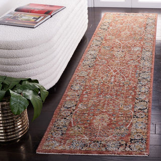 Safavieh Silverado SVD112 Rust / Blue Area Rug Room Scene Feature