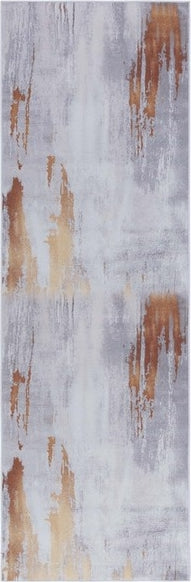 Safavieh Tacoma TAC801 Grey / Rust Machine Washable Area Rug